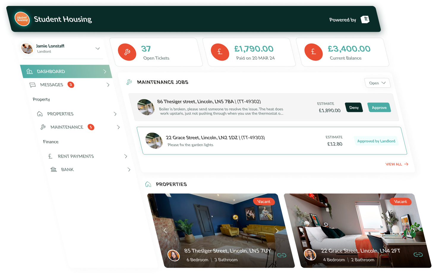 ☁️ Bric: The Cloud-Based Dashboard Transforming Student Property Management